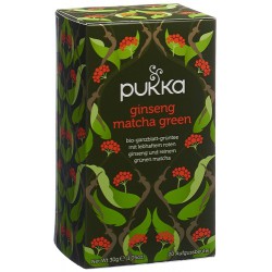 Pukka tee ginseng matcha...