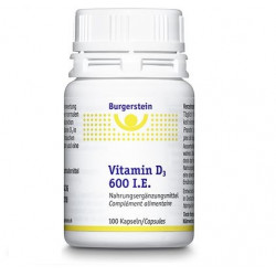 BURGERSTEIN Vitamina D3 600...